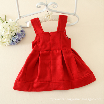 princess cotton pinafore dress children nylon clothes for 1Y cutie clothes for little baby girls big flower appliqued dresses